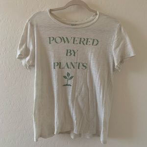 Powered By Plants 🌱 graphic tee